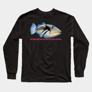 Hawaii t-shirt designs Hawaii state fish Long Sleeve T-Shirt